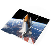 Fliesenaufkleber 15x20 cm Selbstklebend - Space Traveller