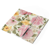 Fliesenaufkleber 15x20 cm Selbstklebend - Vintage Flowers
