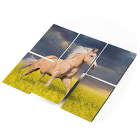 Fliesenaufkleber 15x20 cm Selbstklebend - Wildpferd