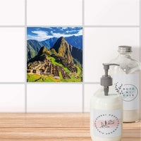 Fliesenaufkleber Bad - Machu Picchu