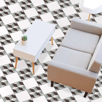 Fliesenaufkleber Boden Klebefliese - 3D Marmor Cubes