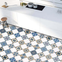 Fliesenaufkleber Boden Küche - Lisboa Azulejos