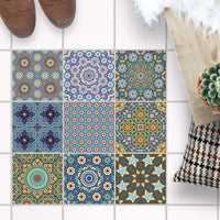 Fliesenaufkleber Boden Set - Orientalisches Mosaik