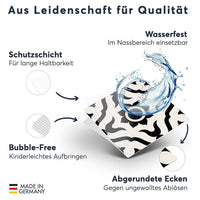 Fliesenfolie rechteckig - Autumn Mystery Black - Do-it-yourself - creatisto