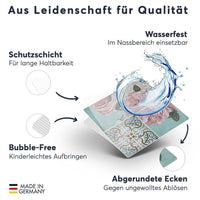 Fliesenfolie rechteckig - Durch die Blume - Do-it-yourself - creatisto
