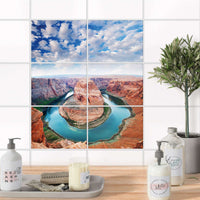 Fliesenfolie 20x15 cm Bad - Grand Canyon