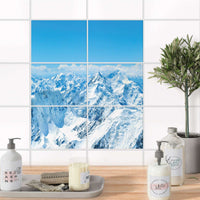 Fliesenfolie 20x15 cm Bad - Himalaya