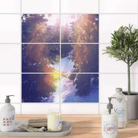 Fliesenfolie 20x15 cm Bad - Lichtflut