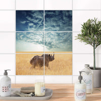 Fliesenfolie 20x15 cm Bad - Rhino