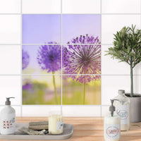 Fliesenfolie 20x15 cm Bad - Spring Flower
