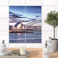 Fliesenfolie 20x15 cm Bad - Sydney