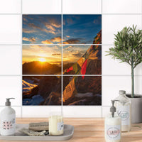 Fliesenfolie 20x15 cm Bad - Tibet