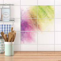 Fliesenfolie 20x15 cm Küche - Colorful 1