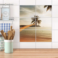 Fliesenfolie 20x15 cm Küche - Paradise