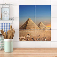 Fliesenfolie 20x15 cm Küche - Pyramids