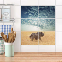 Fliesenfolie 20x15 cm Küche - Rhino