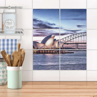 Fliesenfolie 20x15 cm Küche - Sydney