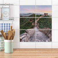 Fliesenfolie 20x15 cm Küche - The Great Wall