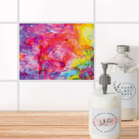 Fliesenfolie Bad - Abstract Watercolor