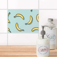 Fliesenfolie Bad - Hey Banana