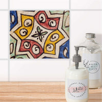 Fliesenfolie Bad - Spanish Tile 6