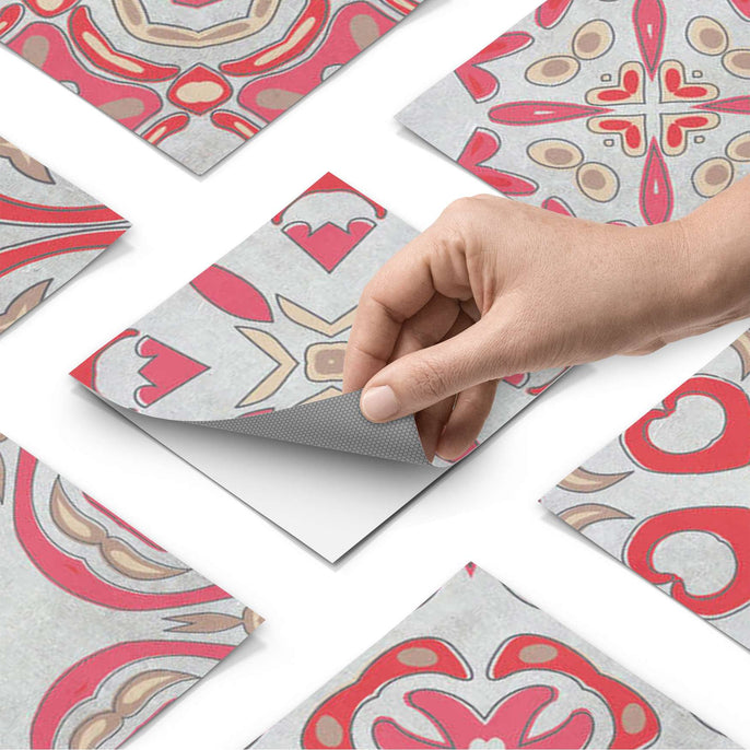 Fliesenfolie - Strawberry Cheese Tile - Do-it-yourself - creatisto pds1