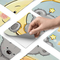 Fliesenfolie - Teddy und Mond - Do-it-yourself - creatisto pds1