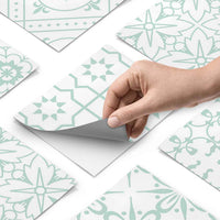 Klebefliesen rechteckig Türkise Ornamente - Paket - creatisto pds1