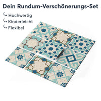 Klebefliesen Mediterranean Tile Set - Emerald Green - Groesse - creatisto 