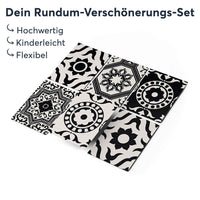 Klebefliesen rechteckig Autumn Mystery Black - Groesse - creatisto