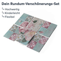 Klebefliesen rechteckig Durch die Blume - Groesse - creatisto