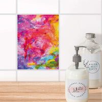 Fliesensticker Bad - Abstract Watercolor
