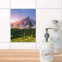 Fliesensticker Bad - Alpenblick
