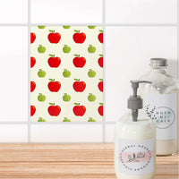 Fliesensticker Bad - An apple a day