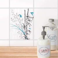 Fliesensticker Bad - Bamboo 1