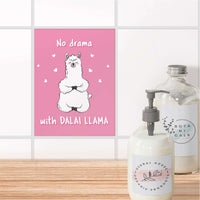 Fliesensticker Bad - Dalai Llama