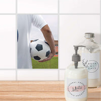 Fliesensticker Bad - Footballmania