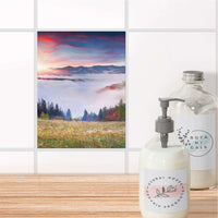 Fliesensticker Bad - Herbstwald