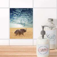 Fliesensticker Bad - Rhino