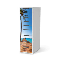Folie für Möbel Caribbean - IKEA Alex 9 Schubladen - weiss