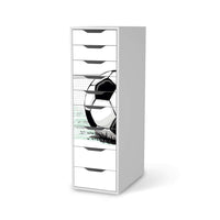 Folie für Möbel Freistoss - IKEA Alex 9 Schubladen - weiss