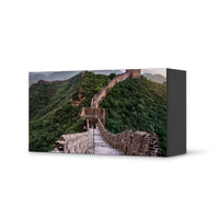Folie für Möbel The Great Wall - IKEA Besta Regal Quer 2 Türen - schwarz
