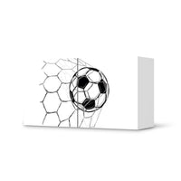 Folie für Möbel Eingenetzt - IKEA Besta Regal Quer 2 Türen - weiss