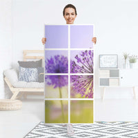 Folie für Möbel Spring Flower - IKEA Kallax Regal 8 Türen - Folie
