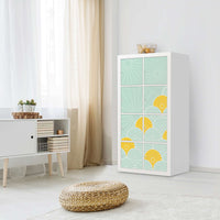 Folie für Möbel Spring - IKEA Kallax Regal 8 Türen - Wohnzimmer