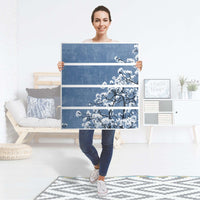 Folie für Möbel Spring Tree - IKEA Malm Kommode 4 Schubladen - Folie