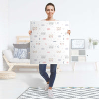 Folie für Möbel Sweet Dreams - IKEA Malm Kommode 4 Schubladen - Folie