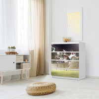 Folie für Möbel Soccer - IKEA Malm Kommode 4 Schubladen - Schlafzimmer