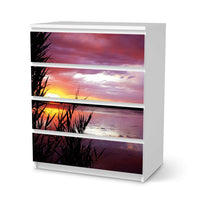 Folie für Möbel Dream away - IKEA Malm Kommode 4 Schubladen - weiss