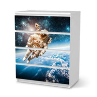 Folie für Möbel Outer Space - IKEA Malm Kommode 4 Schubladen - weiss